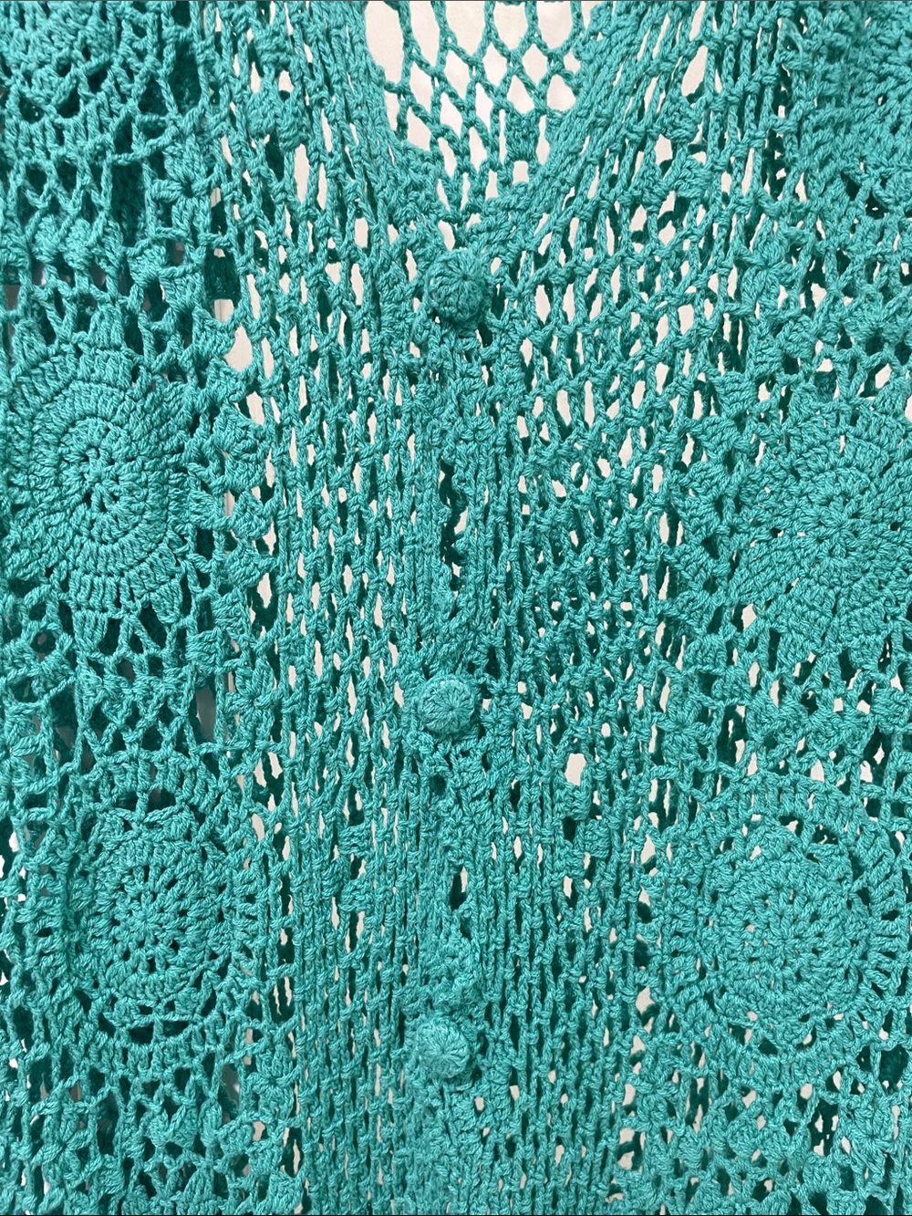 Spell Mermaid Crochet Cardigan - OS EUC - Picture 3 of 9